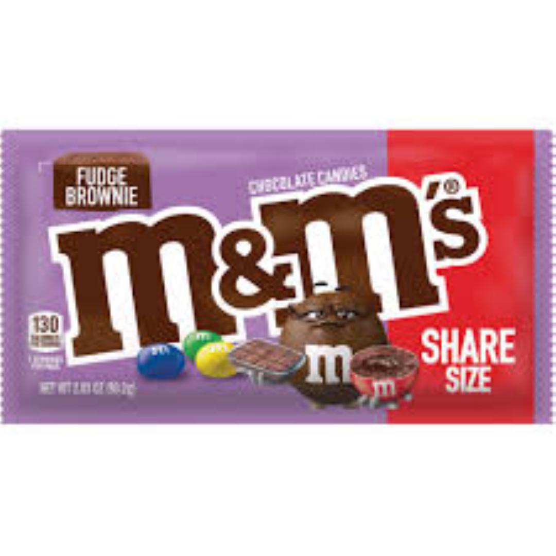 M & M FUDGE BROWNIE 36G